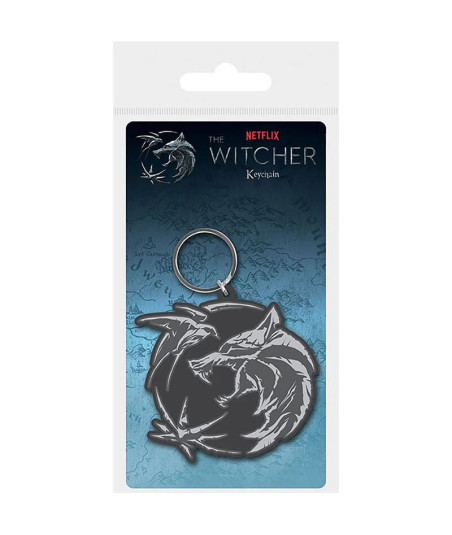 Llavero de The Wicher (Lobo, Golondrina y Estrella)