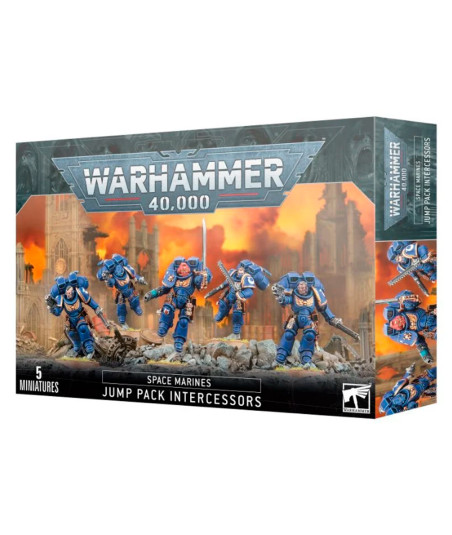 Space Marines: Intercesores Con Propulsores De Salto - Warhammer 40K