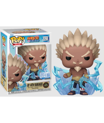 Figura Funko Pop Ay (4th Raikage) 2098 - Naruto Shippuden - Edición Chase (Glow in the Dark)