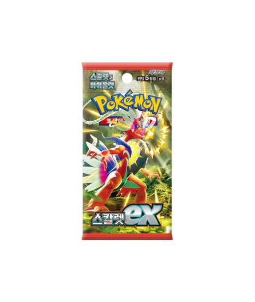 Pokémon TCG - SOBRE POKEMON Scarlet & Violet 1s - Scarlet Ex - Coreano