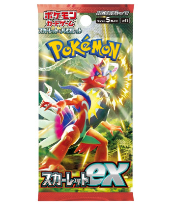 Pokémon TCG - SOBRE POKEMON Scarlet & Violet 1s - Scarlet Ex - Coreano