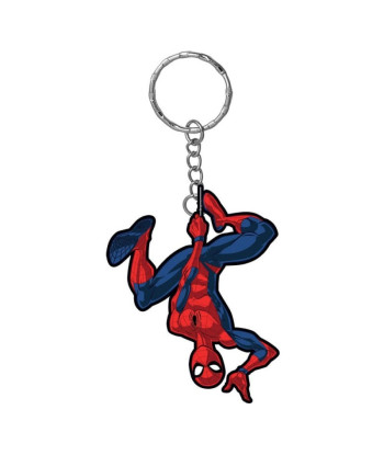 Llavero Marvel Caucho Spider-Man Hanging