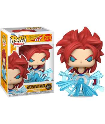 Figura Funko Pop Super Saiyan 4 Gogeta 2074 - Dragon Ball GT - Edición Chase (Glow in the Dark)