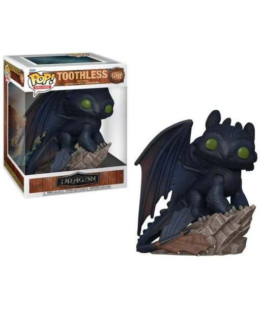Figura Funko Pop Desdentado 1792 - Como Entrenar a tu Dragón - Versión Live Action Deluxe