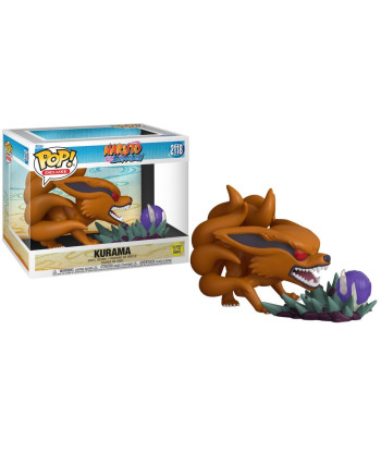 Figura Funko Pop Kurama 2118 - Naruto Shippuden - Deluxe Brilla en la Oscuridad