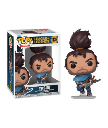 Figura Funko Pop Yasuo 1136 - League of Legends - La Espada Sin Honor