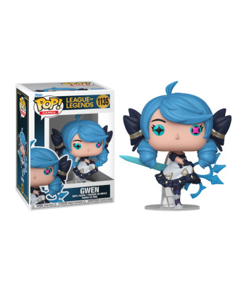 Figura Funko Pop Gwen 1135 - League of Legends - La Costurera Consagrada