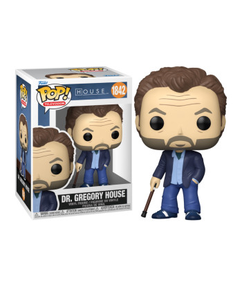 Figura Funko Pop Dr. Gregory House 1842 - House - Con Bastón