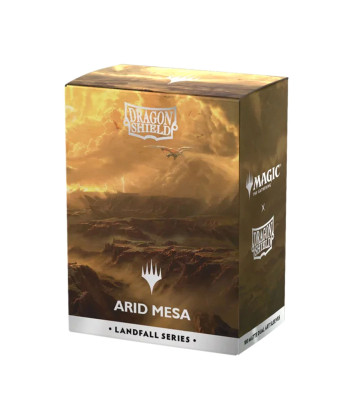 Fundas Standard Landfall Series - Arid Mesa Magic The Gathering (100) - Dragon Shield