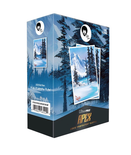 Fundas Standard APEX Deck Protector Sleeves Winter Paradise Bob Ross (105) - Ultra Pro