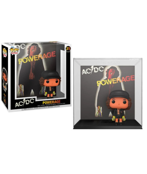 Figura Funko Pop Angus Young 25 - AC/DC - El Álbum Powerage con la Pura Esencia del Rock