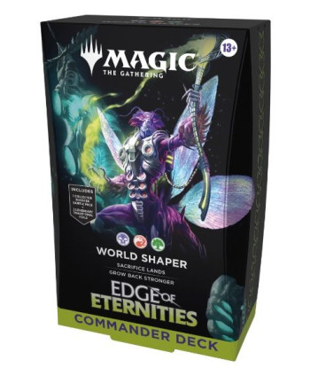 Mazo de Commander Edge of Eternities: World Shaper - Magic the Gathering (Inglés)