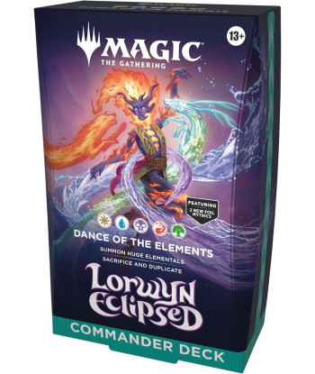 Mazo de Commander Lorwyn eclipsado: DANCE OF THE ELEMENTS - Magic the Gathering (Inglés)