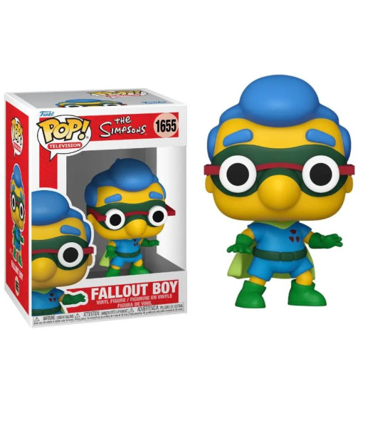 Figura Funko Pop Fallout Boy 1655 - Disney Los Simpsons - El Fiel Compañero del Hombre Radioactivo
