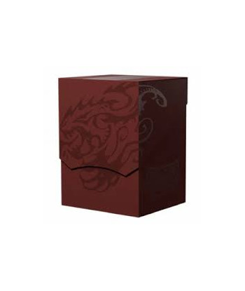 Caja de mazo Blood Red Rojo (100) - Dragon Shield