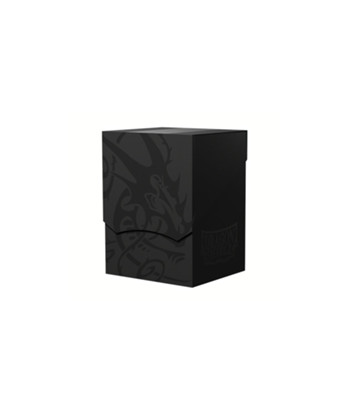 Caja de mazo Shadow Black Negro (100) - Dragon Shield