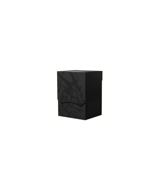 Caja de mazo Shadow Black Negro (100) - Dragon Shield