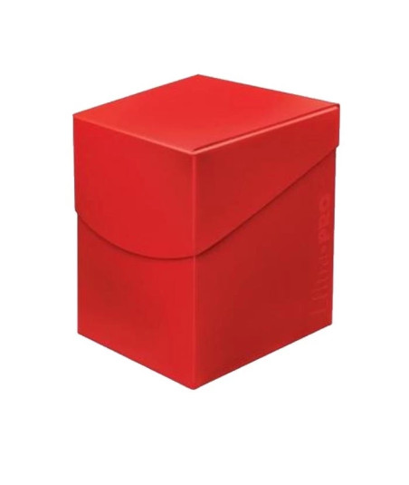 Caja de mazo Deck Box Eclipse Rojo (100) - Ultra Pro