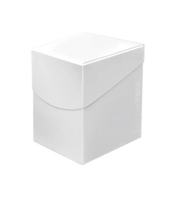 Caja de mazo Deck Box Eclipse Blanco (100) - Ultra Pro