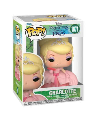 Figura Funko Pop Charlotte 1671 - Disney Tiana y el Sapo - La Mejor Amiga de la Princesa