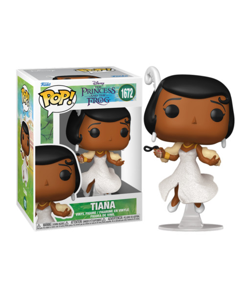 Figura Funko Pop Tiana 1672 - Disney Tiana y el Sapo - La Soñadora de Nueva Orleans con Vestido de Gala