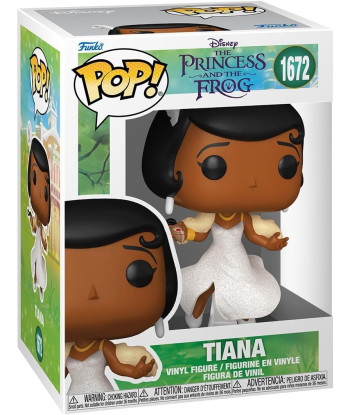 Figura Funko Pop Tiana 1672 - Disney Tiana y el Sapo - La Soñadora de Nueva Orleans con Vestido de Gala