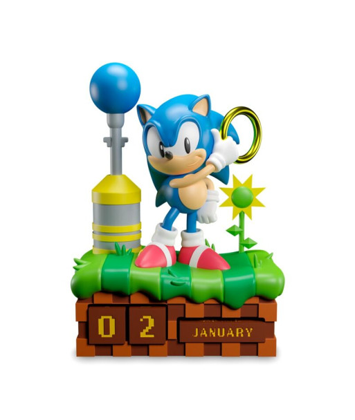 Calendario Perpetuo 3D Sonic the Hedgehog