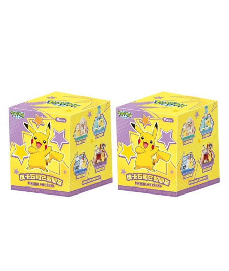 BLIND BOX Pikachu and Frirneds Oficial Funism (1 UNIDAD)