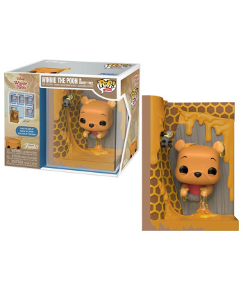 Figura Funko Pop Winnie the Pooh en Árbol de Miel 1683 - Disney Winnie the Pooh - El Osito Atrapado por su Glotonería
