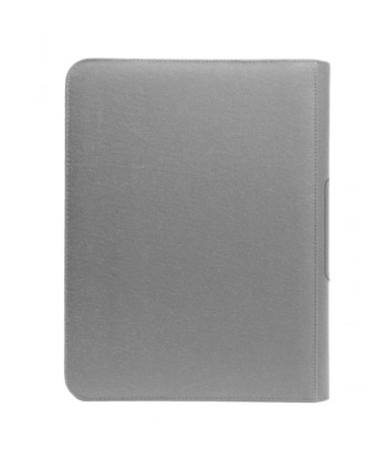 Carpeta con 9 bolsillos Patchcraft ™ Zippered PRO-Binder Gris - Ultra Pro
