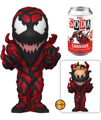 Figura Funko Soda Carnage - Marvel Comics - El Simbionte más Letal con Posibilidad de Chase