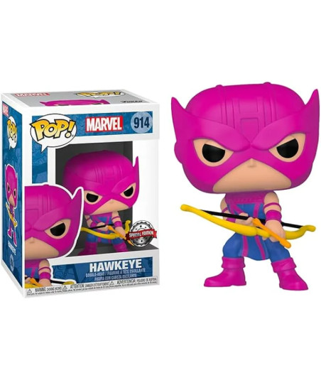 Figura Funko Pop Hawkeye 914 - Marvel Classic - El Vengador de Puntería Infalible