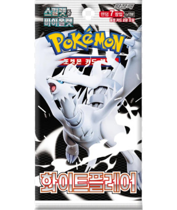 Pokemon TCG -  Escarlata y Púrpura 10.5 Llama Blanca - COREANO