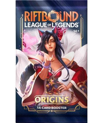 Riftbound League of Legends TCG – Sobre ORIGINS - Inglés