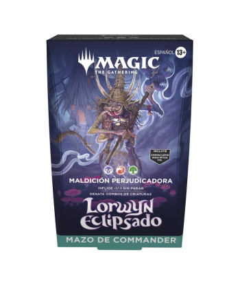 Mazo de Commander Lorwyn eclipsado: Maldición Perjudicadora - Magic the Gathering (Español)