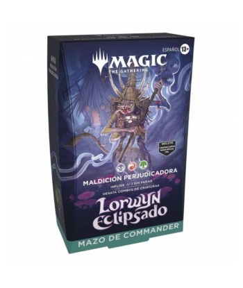 Mazo de Commander Lorwyn eclipsado: Maldición Perjudicadora - Magic the Gathering (Español)