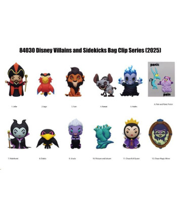 LLAVEROS SORPRESA - VILLANOS DISNEY (Series 4) (1 UNIDAD)