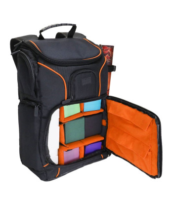 USA Gear MTG Mochila Naranja para Juegos de Mesa