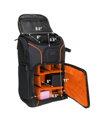 USA Gear MTG Mochila Naranja para Juegos de Mesa