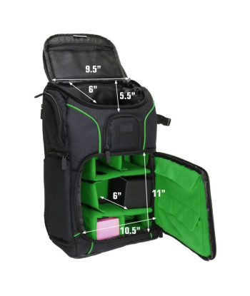 USA Gear MTG Mochila Verde para Juegos de Mesa