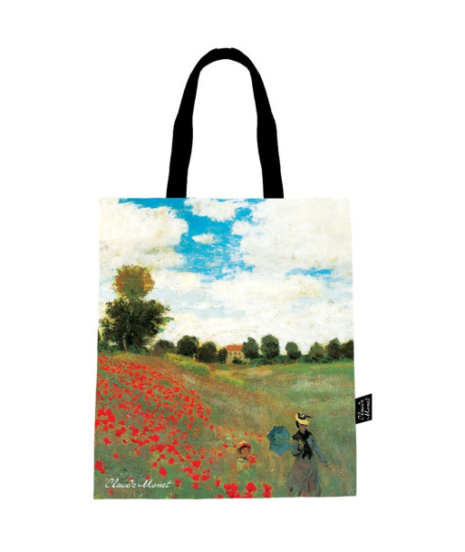 BOLSA TELA AMAPOLA MONET