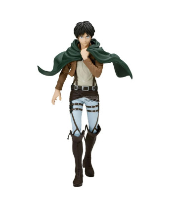 Figura Banpresto Eren Yeager Grandista - Attack on Titan - El Héroe que Busca la Libertad