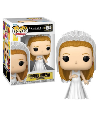 Figura Funko Pop Phoebe Buffay 1868 - Friends - Vestido de Novia