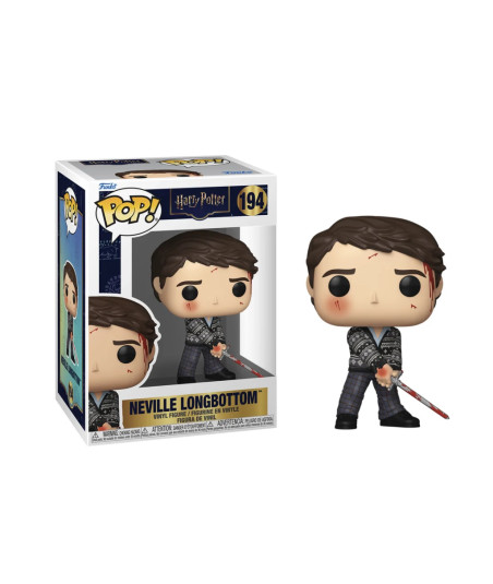 Figura Funko Pop Neville Longbottom 194 - Harry Potter - Valiente Héroe en la Batalla de Hogwarts
