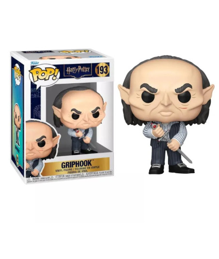 Figura Funko Pop Griphook 193 - Harry Potter - El Duende con la Espada de Gryffindor