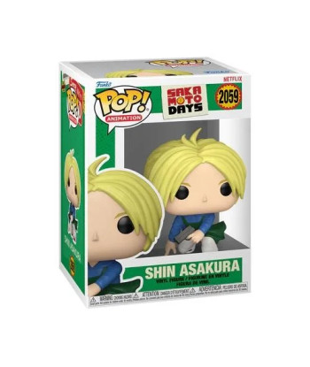 Figura Funko Pop Shin Asakura 2059 - Sakamoto Days - El Telépata de la Tienda Sakamoto