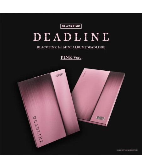 CD Blackpink Deadline (3rd Mini Album) - BLACKPINK - PINK Ver. - El Regreso más Icónico y Potente de las Reinas