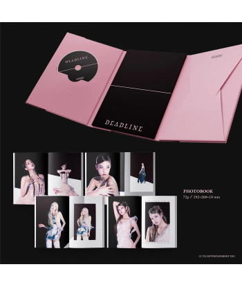 CD Blackpink Deadline (3rd Mini Album) - BLACKPINK - PINK Ver. - El Regreso más Icónico y Potente de las Reinas