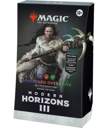 Mazo de Commander Modern Horizons III: Graveyard Overdrive - Magic the Gathering (Inglés)