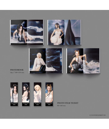 CD Blackpink Deadline (3rd Mini Album) 14x12cm - BLACKPINK - SILVER Ver. (ROSÉ) - La Voz más Dulce y Elegante del K-Pop